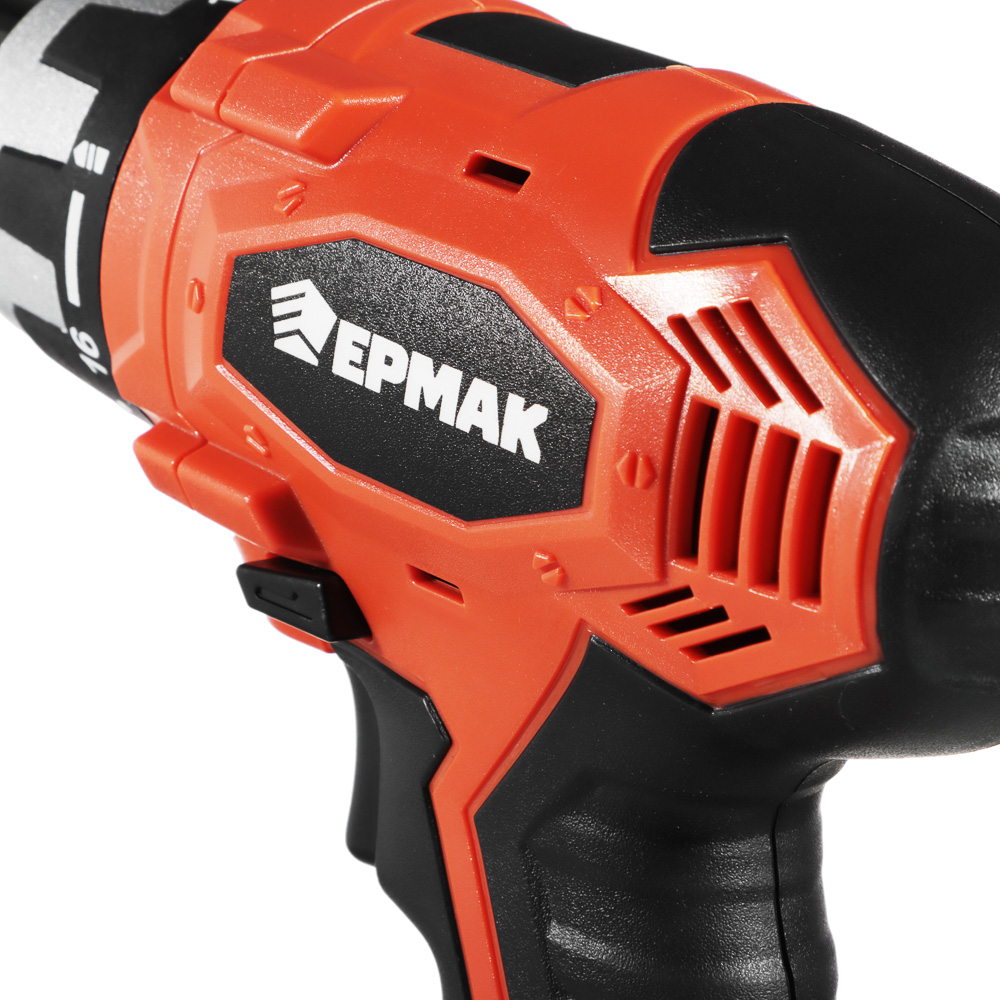 картинка ЕРМАК Дрель-шуруповерт аккум. ДША 12 /Ni-Cd/12V/ 1,2А*ч /0-550об/мин /12Н*м /коробка от магазина Одежда+