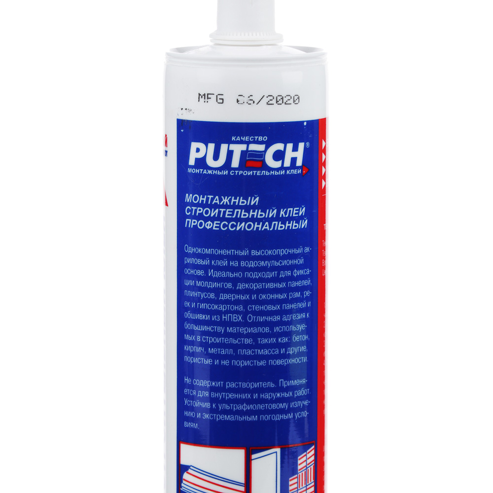 картинка Клей монтажный - жидкие гвозди PUTECH, строительный, универсальный, 300мл, от магазина Одежда+