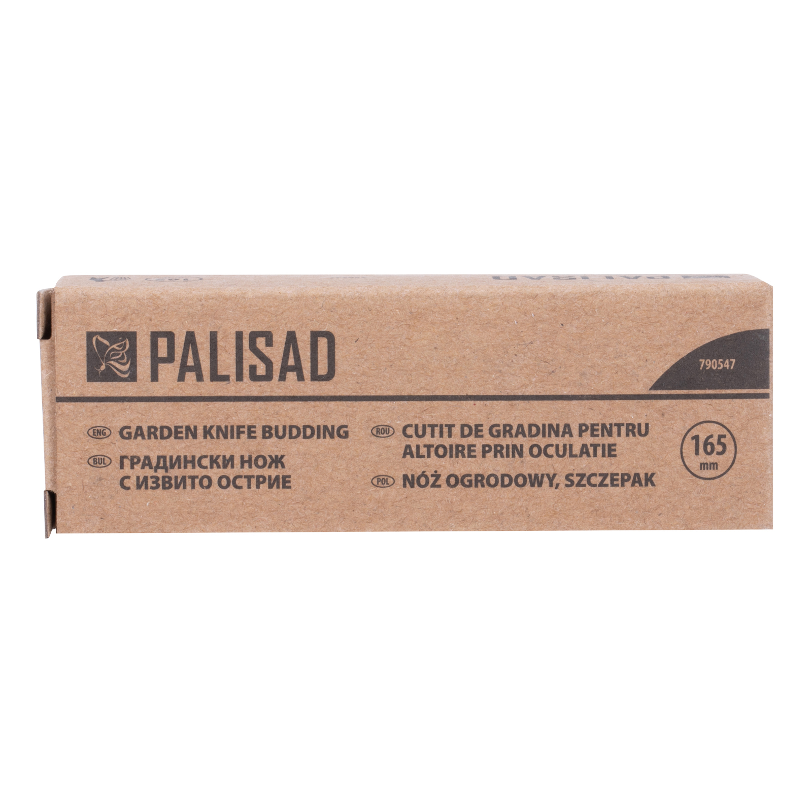 картинка Нож садовый, 165 мм, складной, окулировочный, пластиковая рукоятка Palisad от магазина Одежда+