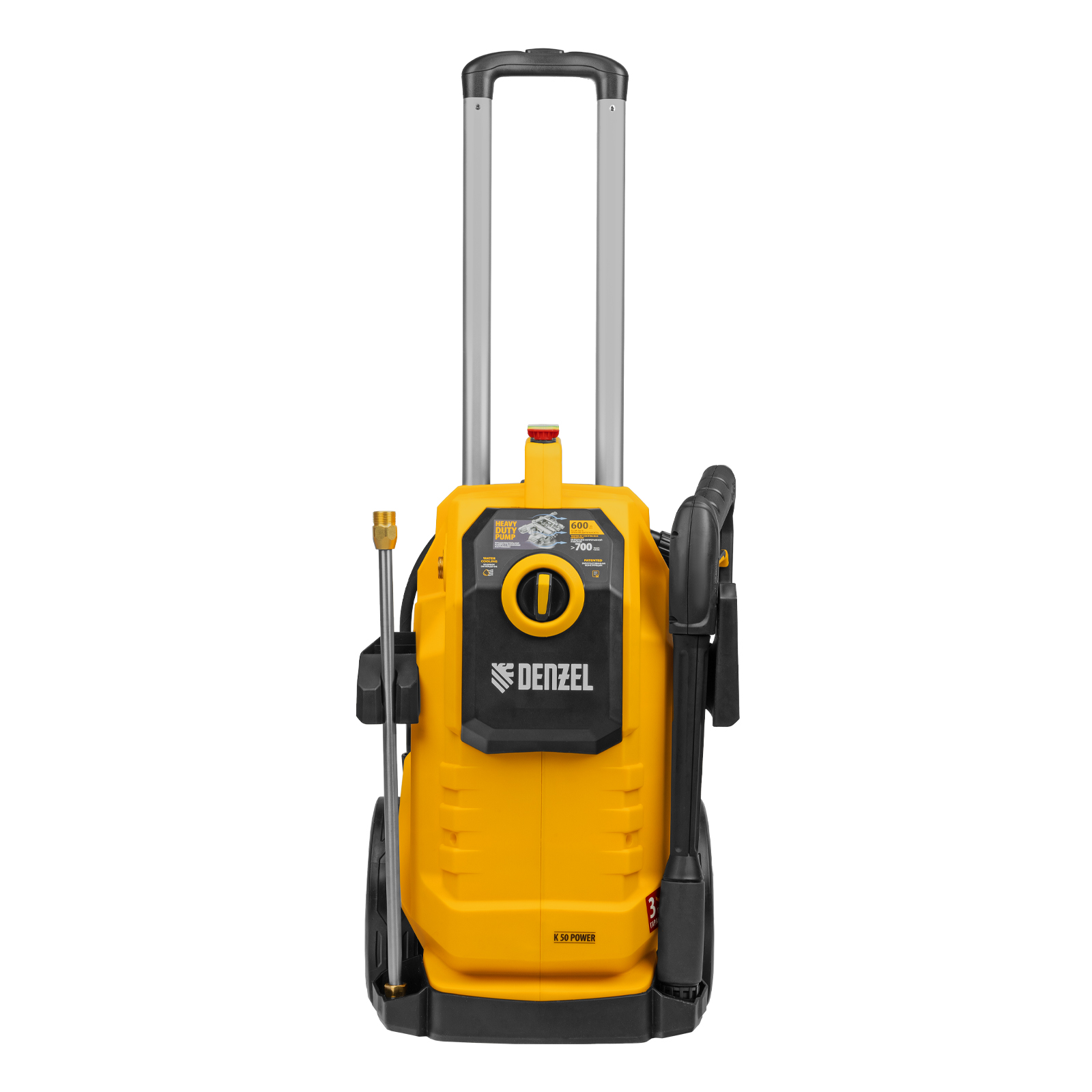 картинка Моечная машина высокого давления K 50 Power, 2100 Вт, 150 бар, 600 л/ч, асинх. двиг.// Denzel от магазина Одежда+