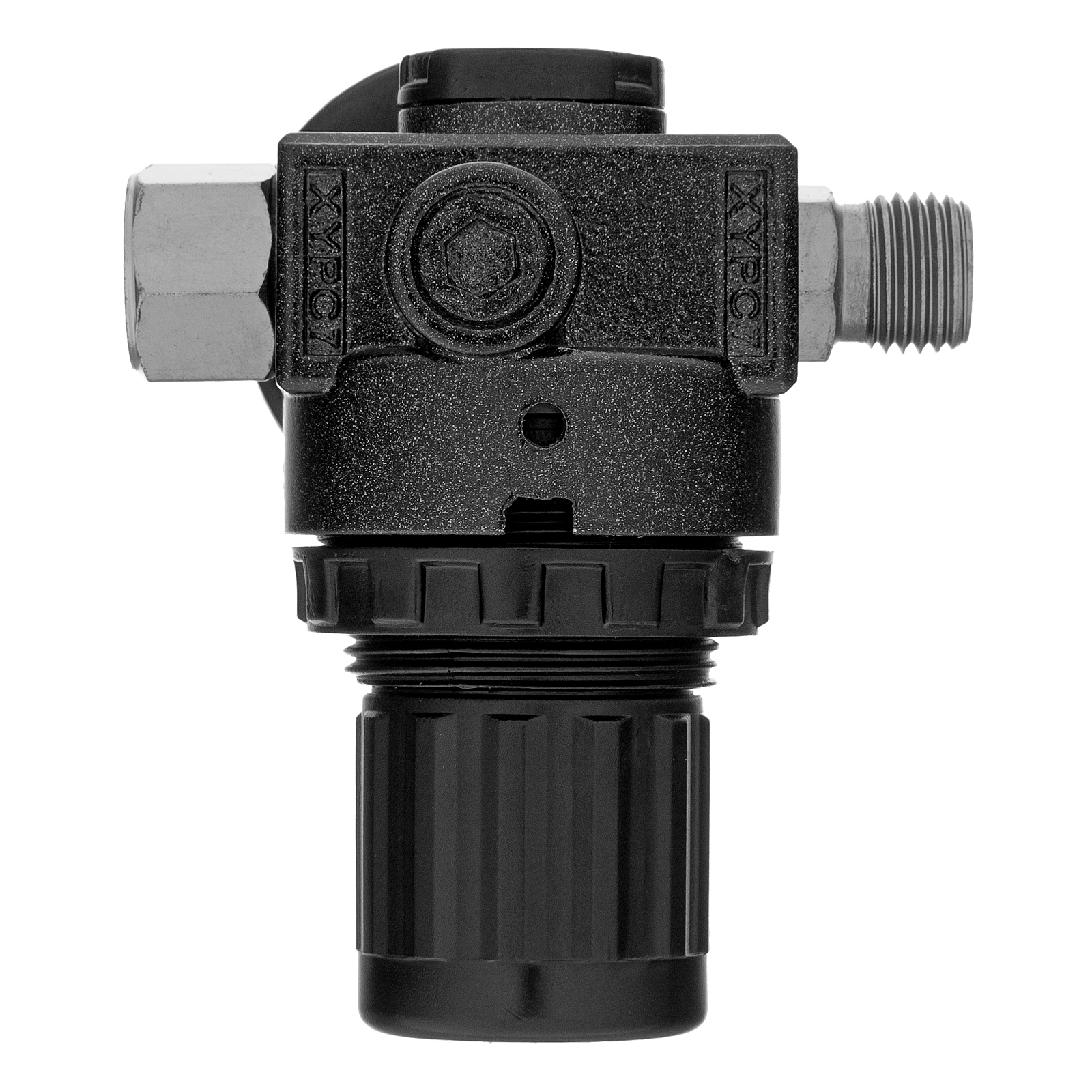 картинка Регулятор давления с манометром R1500, 12 бар, 1/4" Denzel от магазина Одежда+