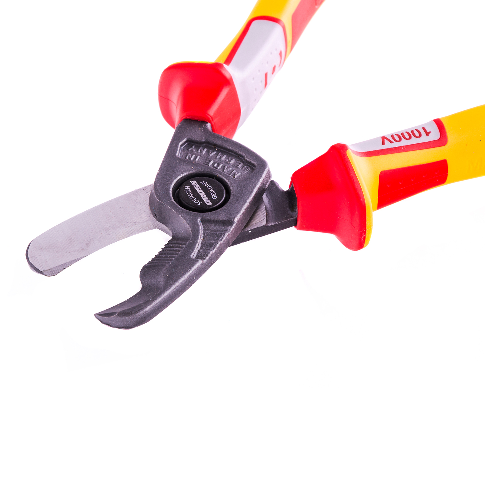 картинка Кабелерез, диэлектрические рукоятки до 1000 В, трехкомпонентные рукоятки, 210 мм Gross от магазина Одежда+