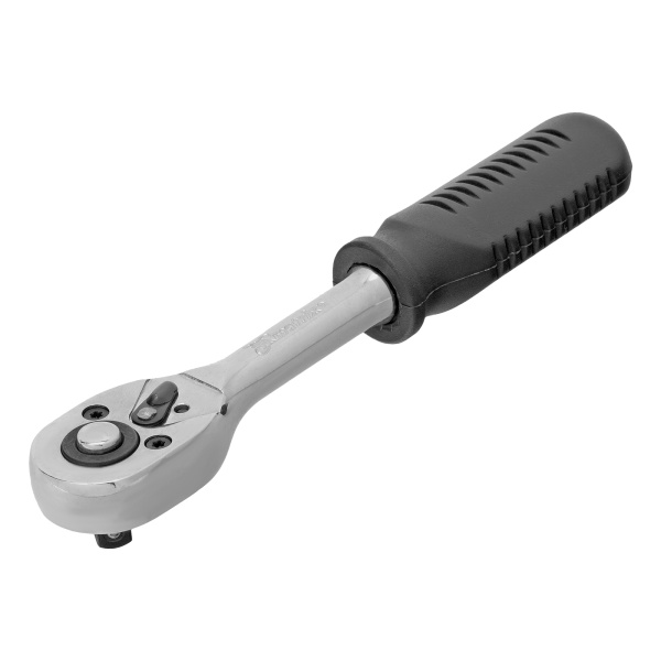 картинка Ключ-трещотка 1/4", CrV, 45 зубьев, с быстрым сбросом, хром Matrix от магазина Одежда+
