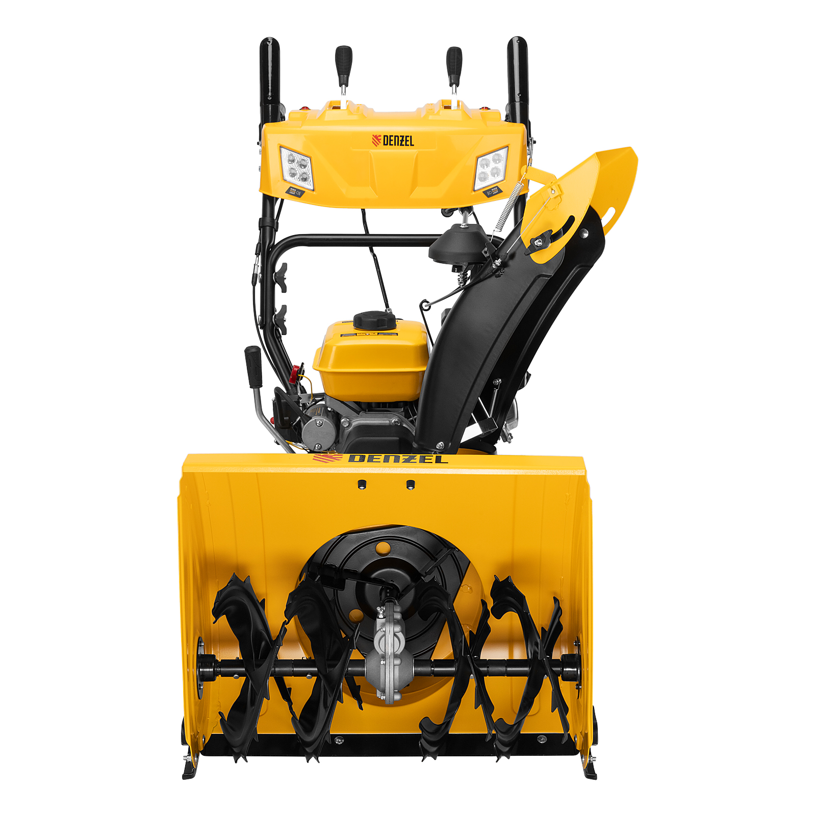 картинка Бензиновая снегоуборочная машина SBM 610DT PRO, 212cc, гусеницы, эл.старт, блок. дифф. Denzel от магазина Одежда+