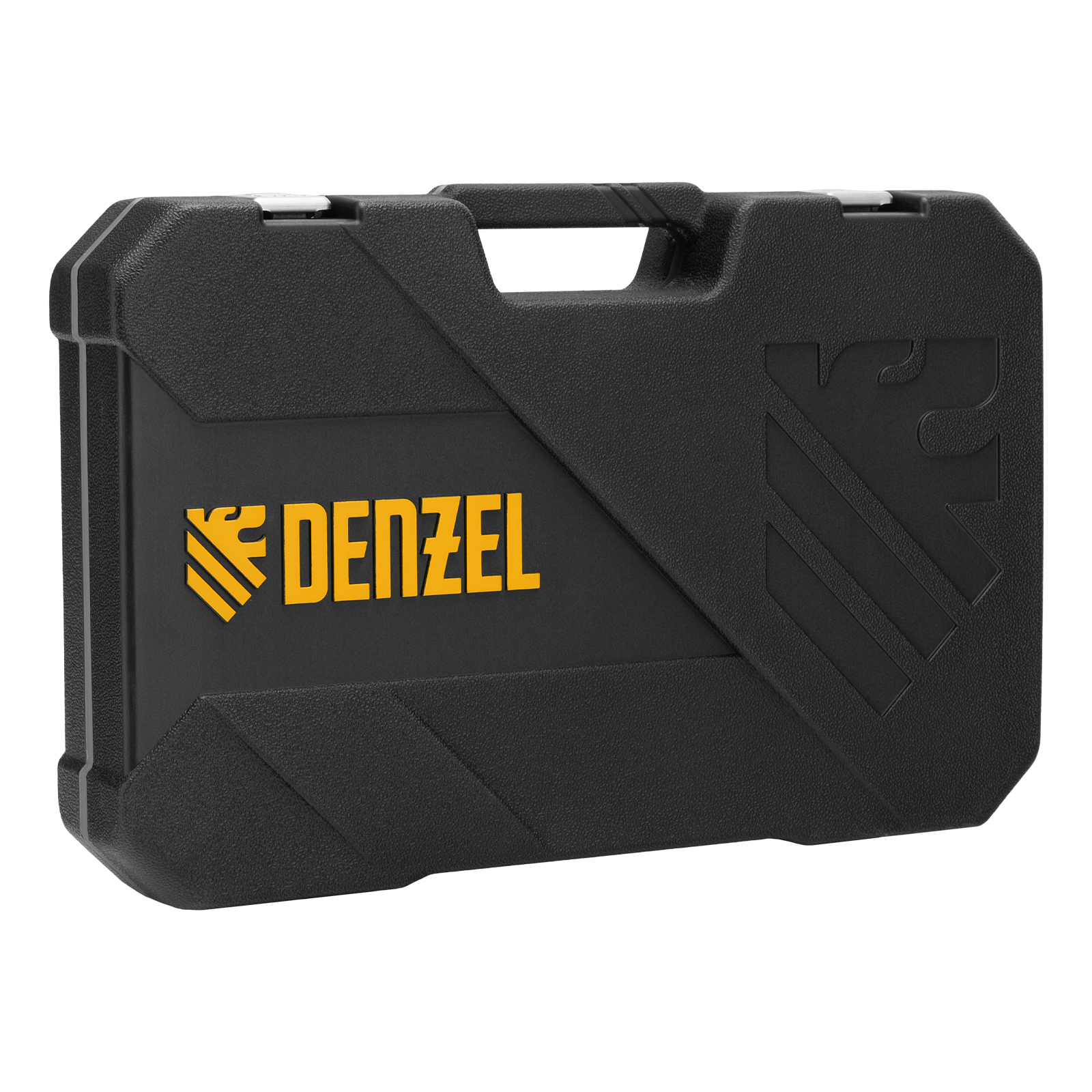 картинка Набор инструментов, 1/2", 1/4", CrV, S2, пластиковый кейс, 64 предмета Denzel от магазина Одежда+