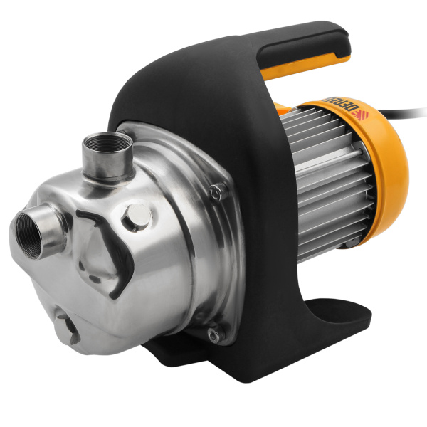 картинка Садовый поверхностный насос GP1200Х, 1200 Вт, 3700 л/ч, подъем 46 м, нержавейка Denzel от магазина Одежда+