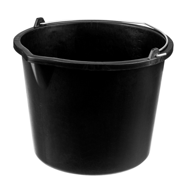 картинка Ведро строительное пластмассовое 12 л Сибртех от магазина Одежда+