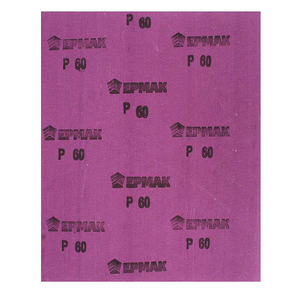 картинка ЕРМАК Шлиф-шкурка на тканевой основе водостойкая 230*280 №60 (цена за 1 лист, в спайке 50 листов) от магазина Одежда+