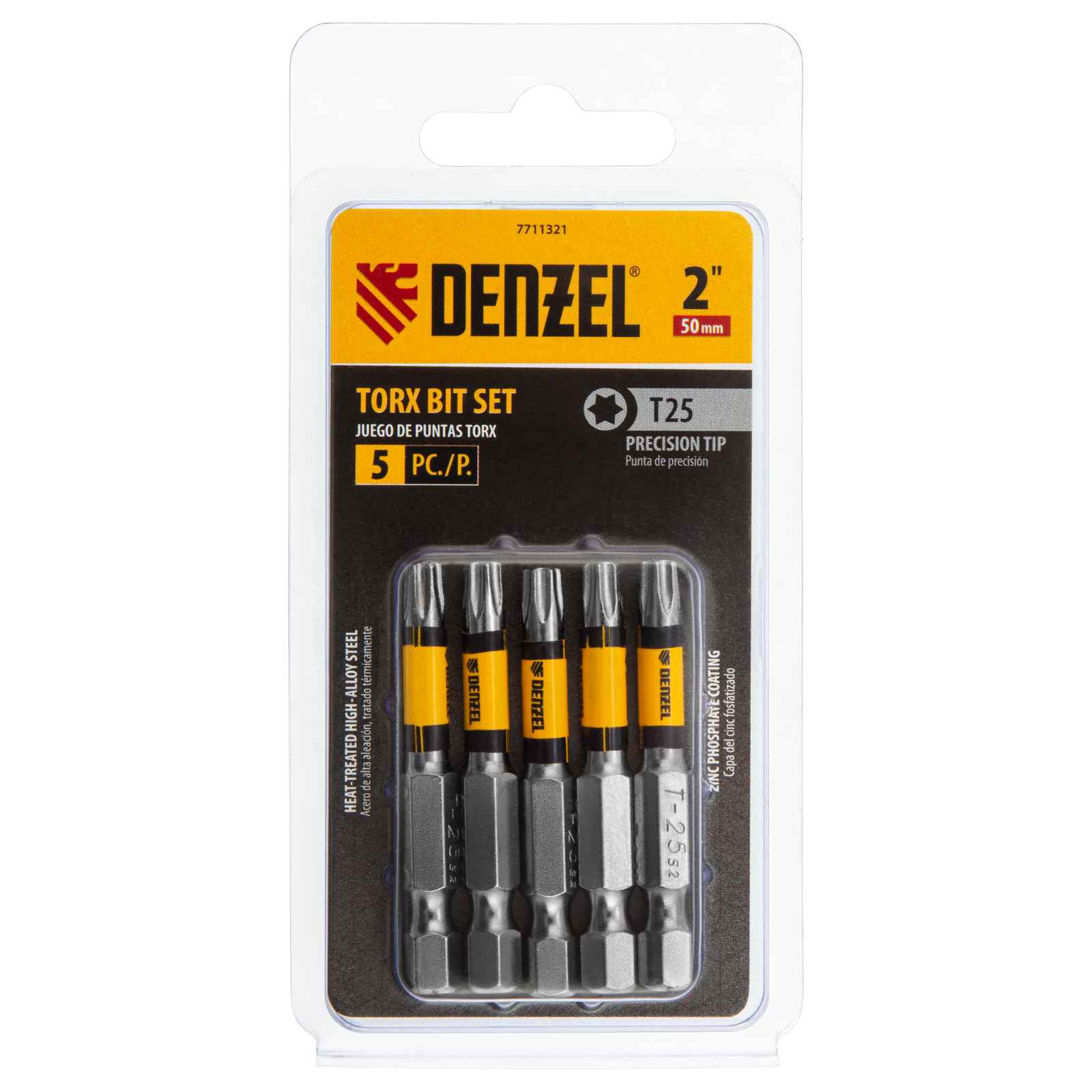 картинка Бита T25x50, 5 шт. Denzel от магазина Одежда+