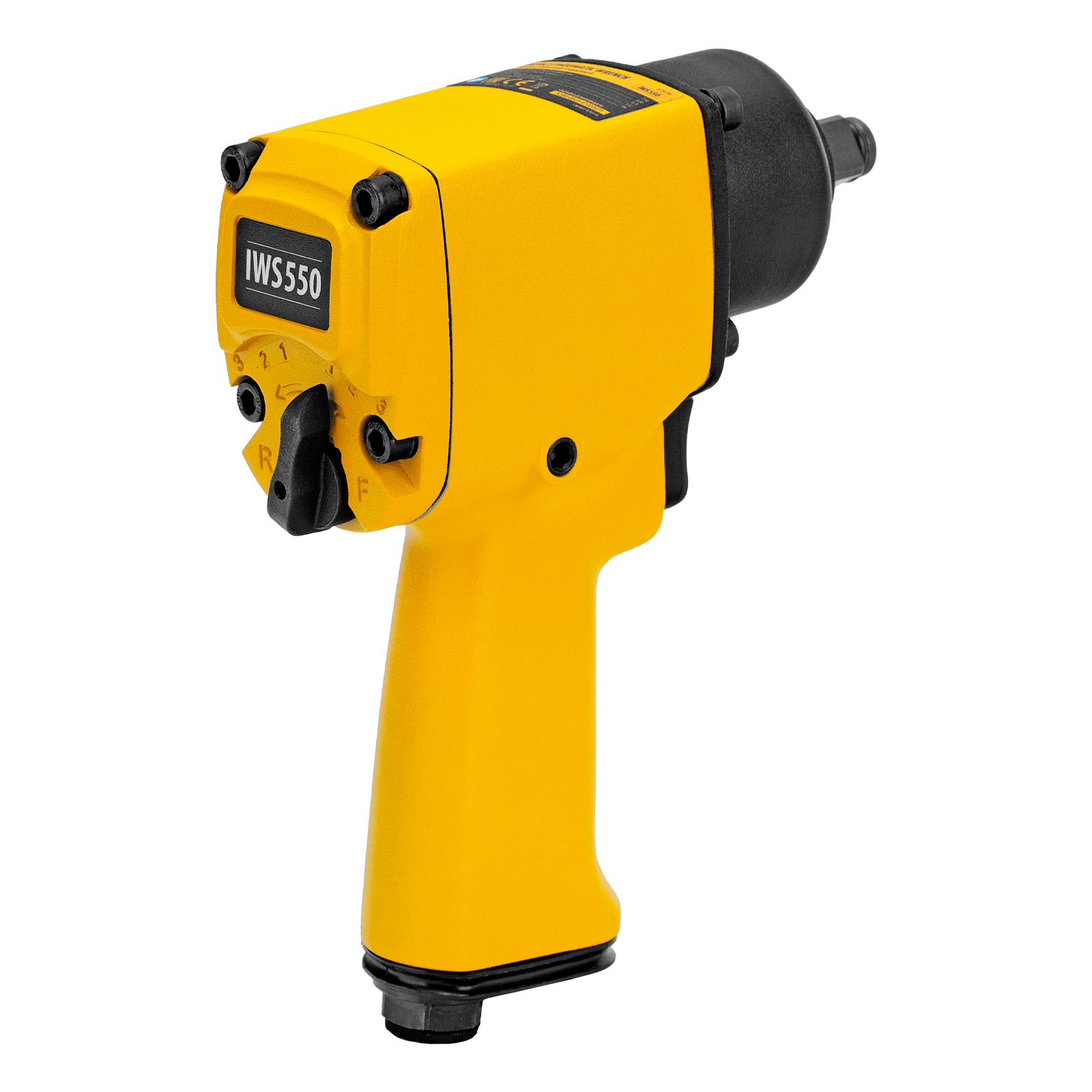 картинка Ударный пневмогайковерт IWS550 Compact, 1/2", 8500 об/мин, 710 Нм Denzel от магазина Одежда+