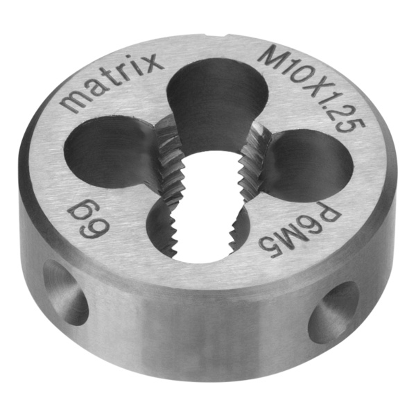 картинка Плашка М10 х 1.25 мм, Р6М5 Matrix от магазина Одежда+