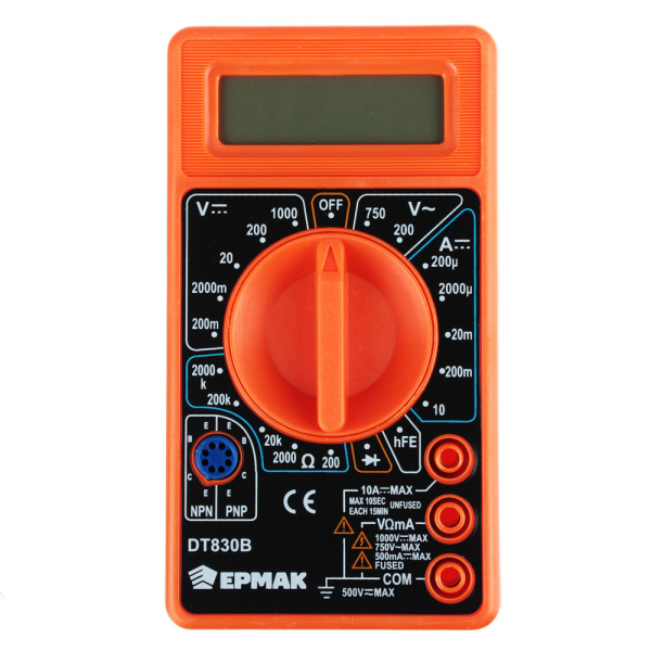 картинка ЕРМАК Мультиметр цифровой DT-830В от магазина Одежда+