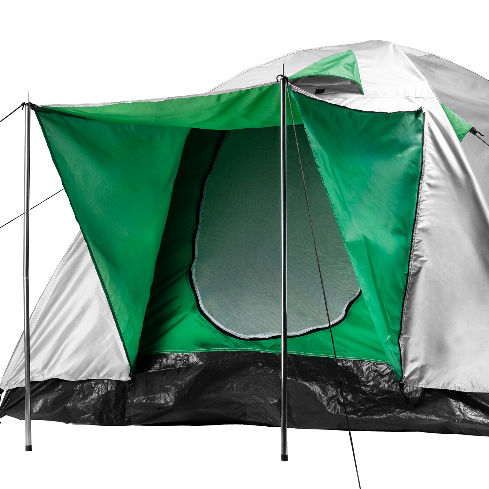 картинка Палатка двухслойная трехместная 210 x 210 x 130 см, Camping Palisad от магазина Одежда+