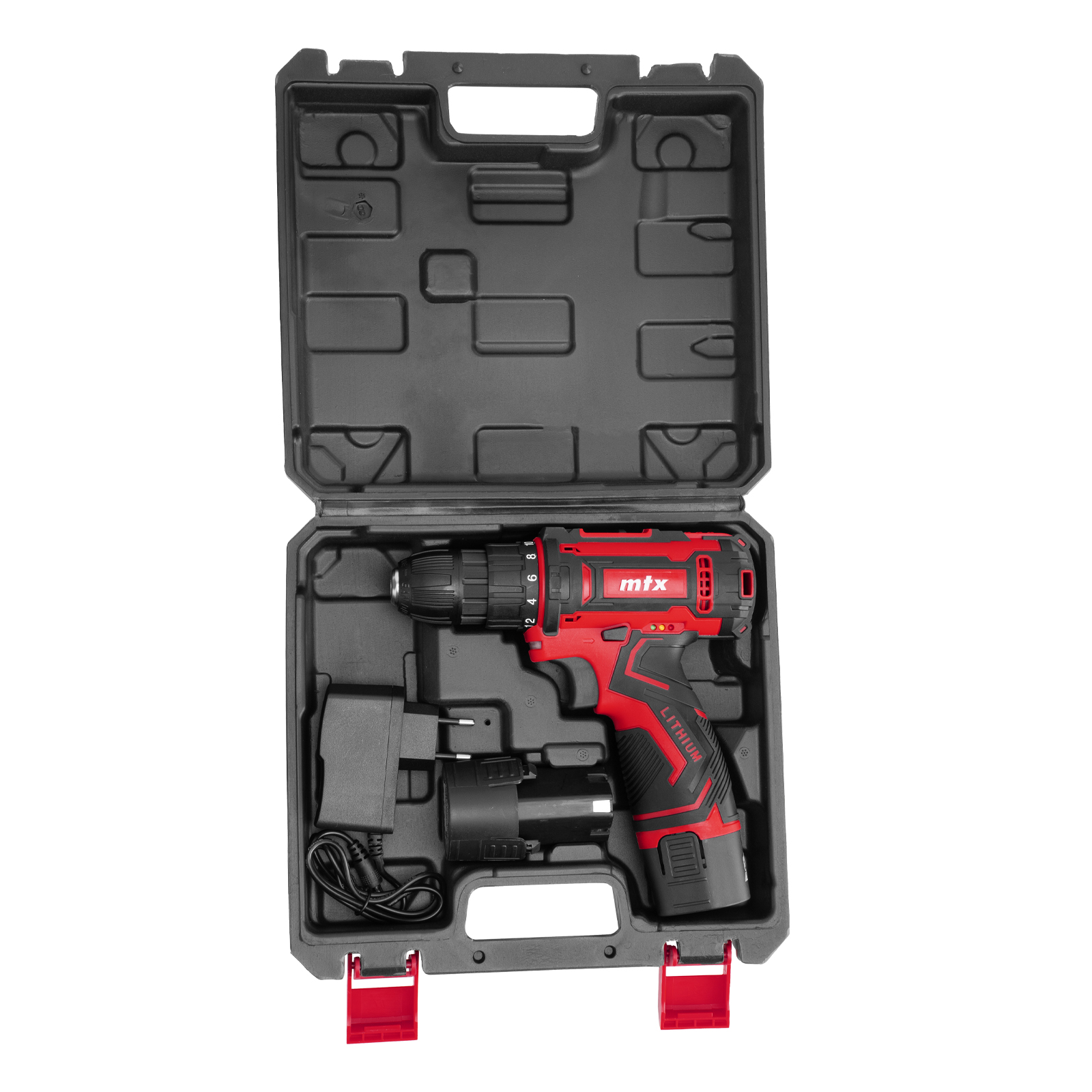 картинка Дрель-шуруповерт аккумуляторная CDS-12, Li-Ion, 12 В// MTX от магазина Одежда+