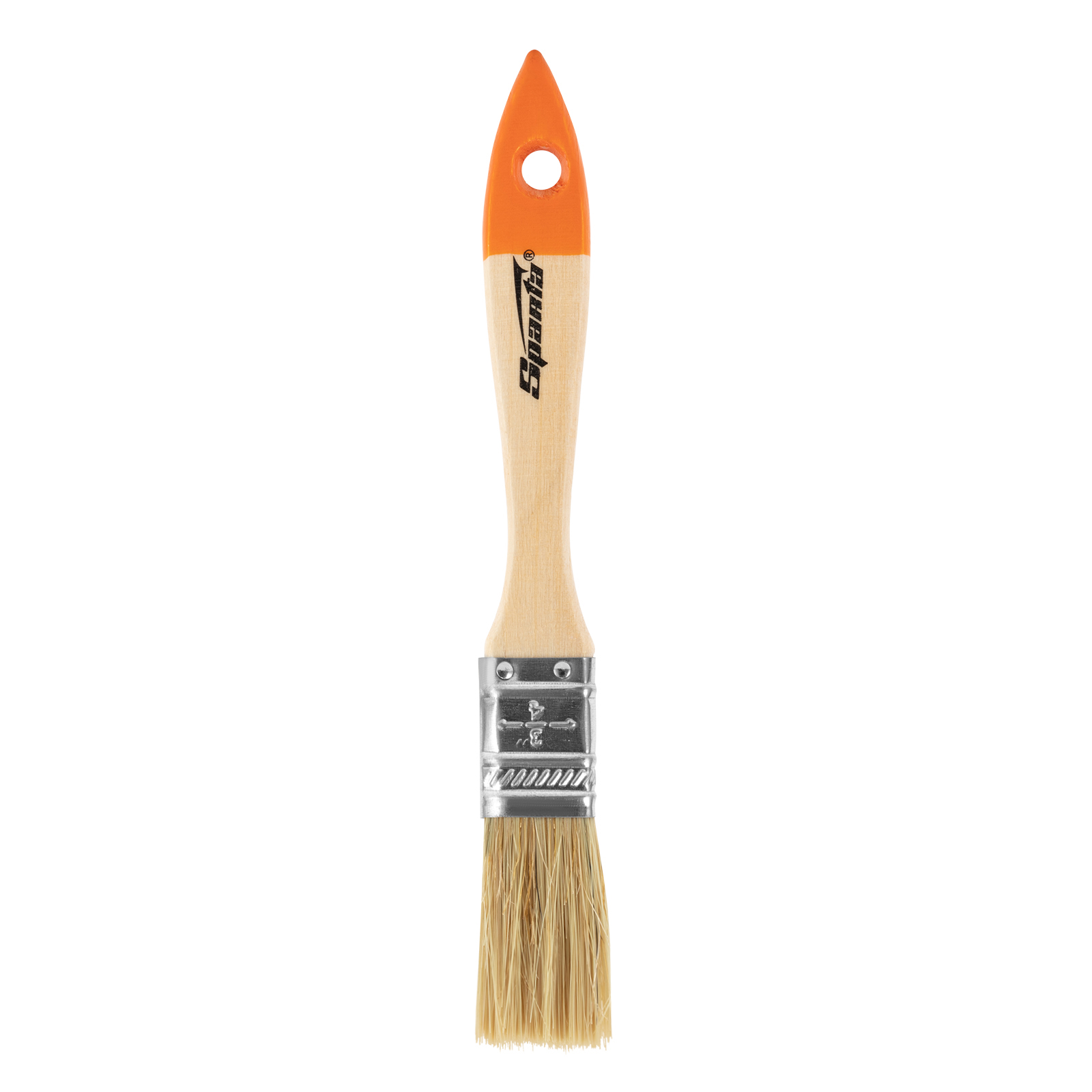 картинка Кисть плоская Slimline 3/4" (20 мм) натуральная щетина, деревянная ручка Sparta от магазина Одежда+