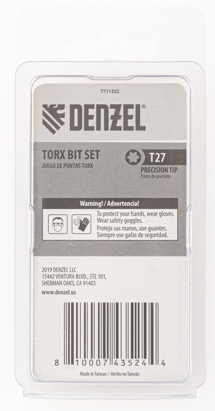картинка Бита T27x50, 5 шт. Denzel от магазина Одежда+