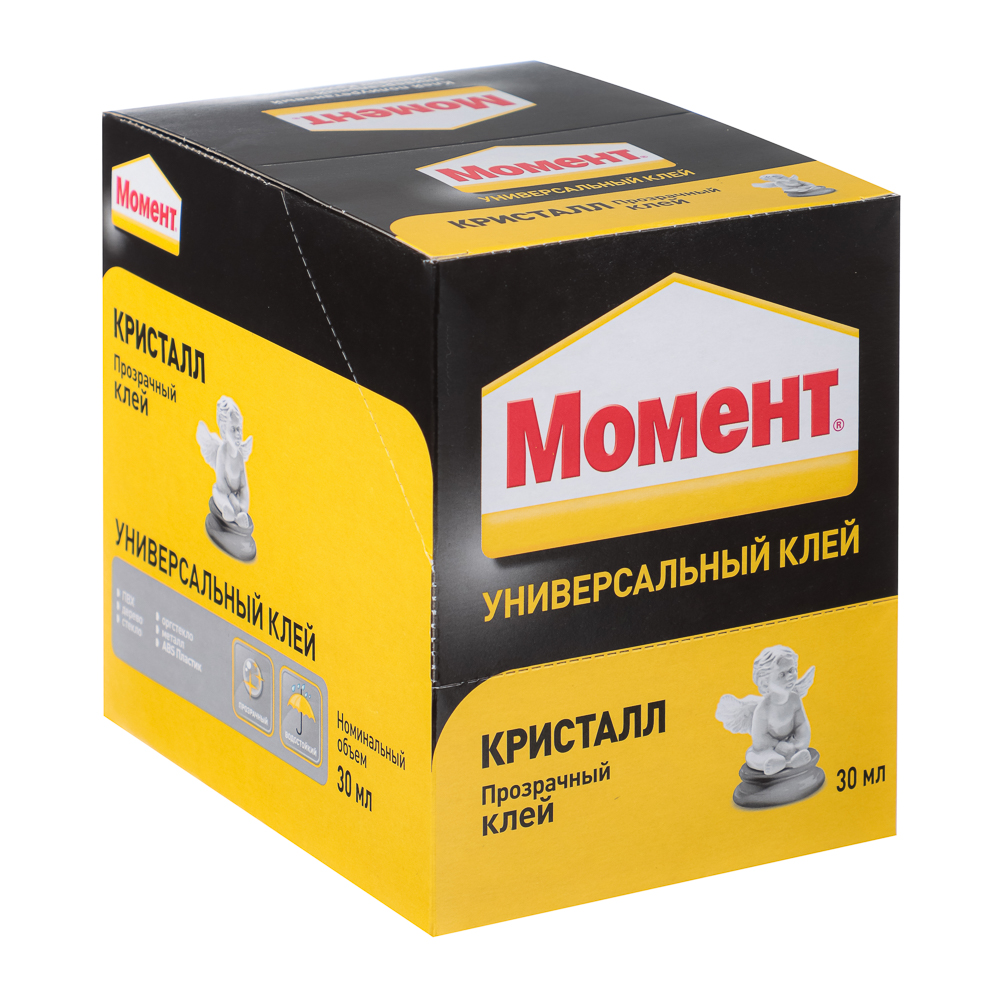 картинка Клей Момент Кристалл, 30мл, в шоу-боксе от магазина Одежда+