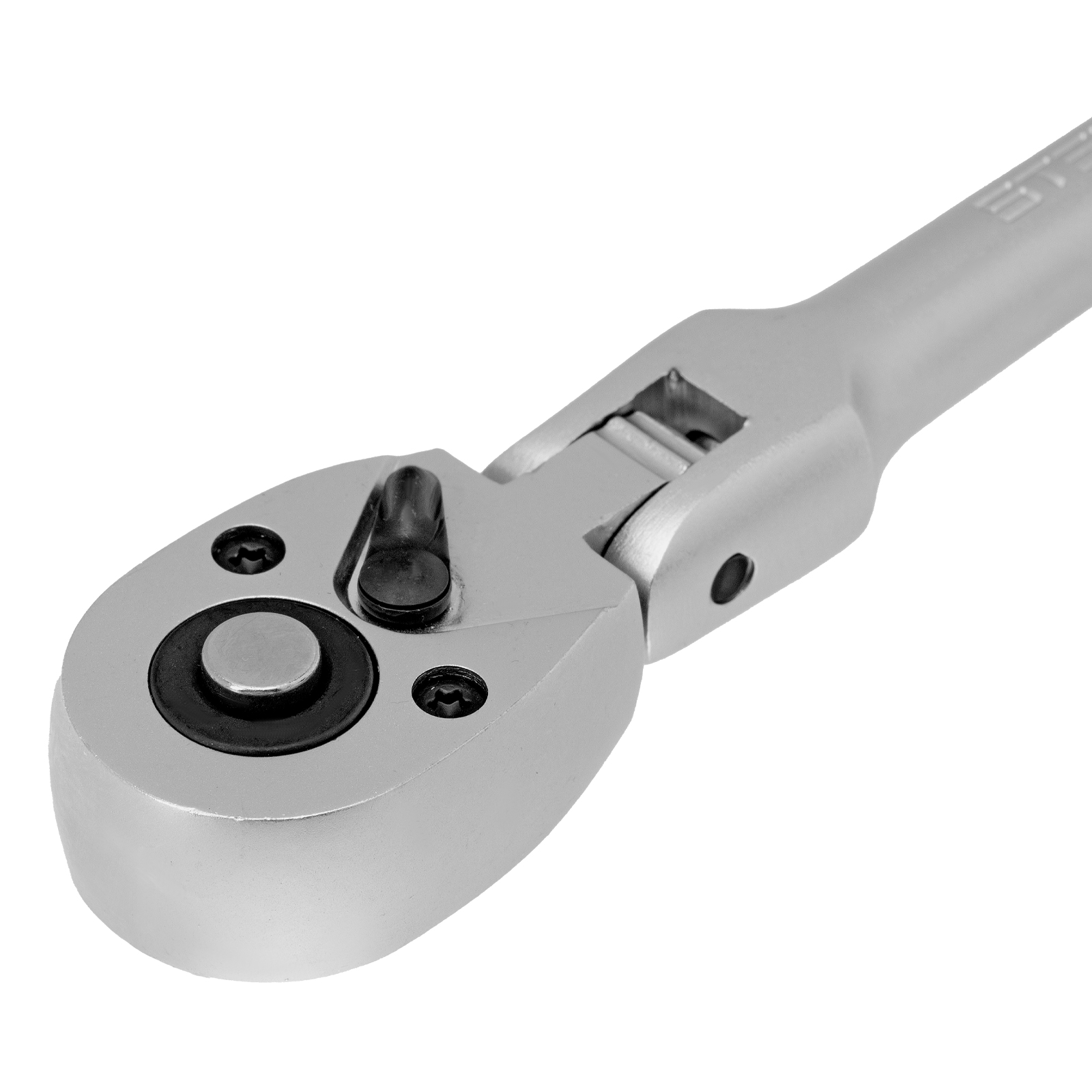 картинка Ключ-трещотка шарнирный 1/4", СrV, 72 зуба, с быстрым сбросом, матовый хром Stels от магазина Одежда+