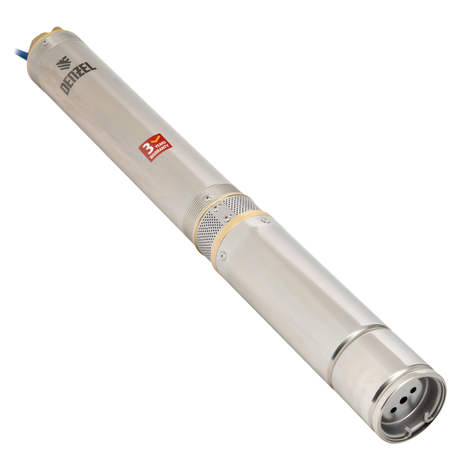 картинка Скважинный насос DWC-4-80, центробежный, диаметр 4", 1500 Вт, 5700 л/ч, напор 80 м Denzel от магазина Одежда+