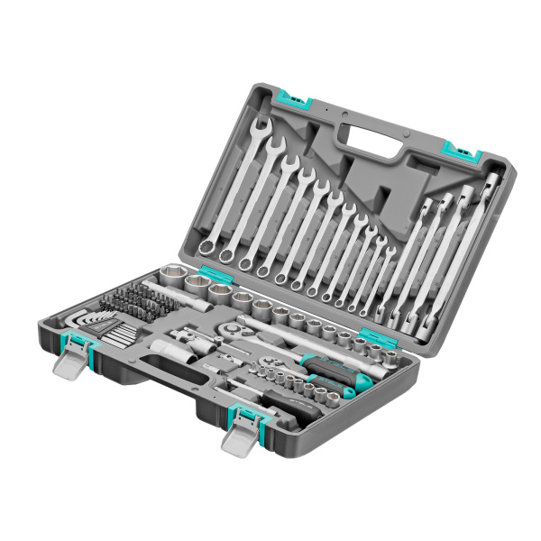 картинка Набор инструментов, 1/2", 1/4", CrV, пластиковый кейс 88 предметов Stels от магазина Одежда+