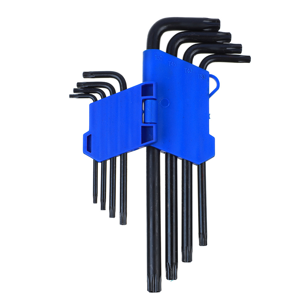 картинка РОКОТ Набор ключей TORX-профиль 9пр. (75х3мм-170х9мм) от магазина Одежда+