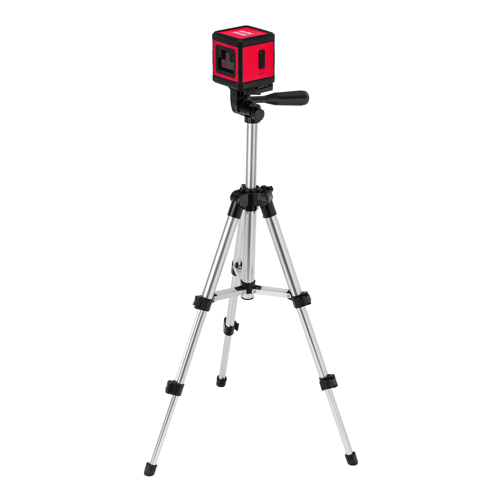 картинка Лазерный уровень XQB RED Pro SET, 10 м, красный луч, батарейки, штатив MTX от магазина Одежда+