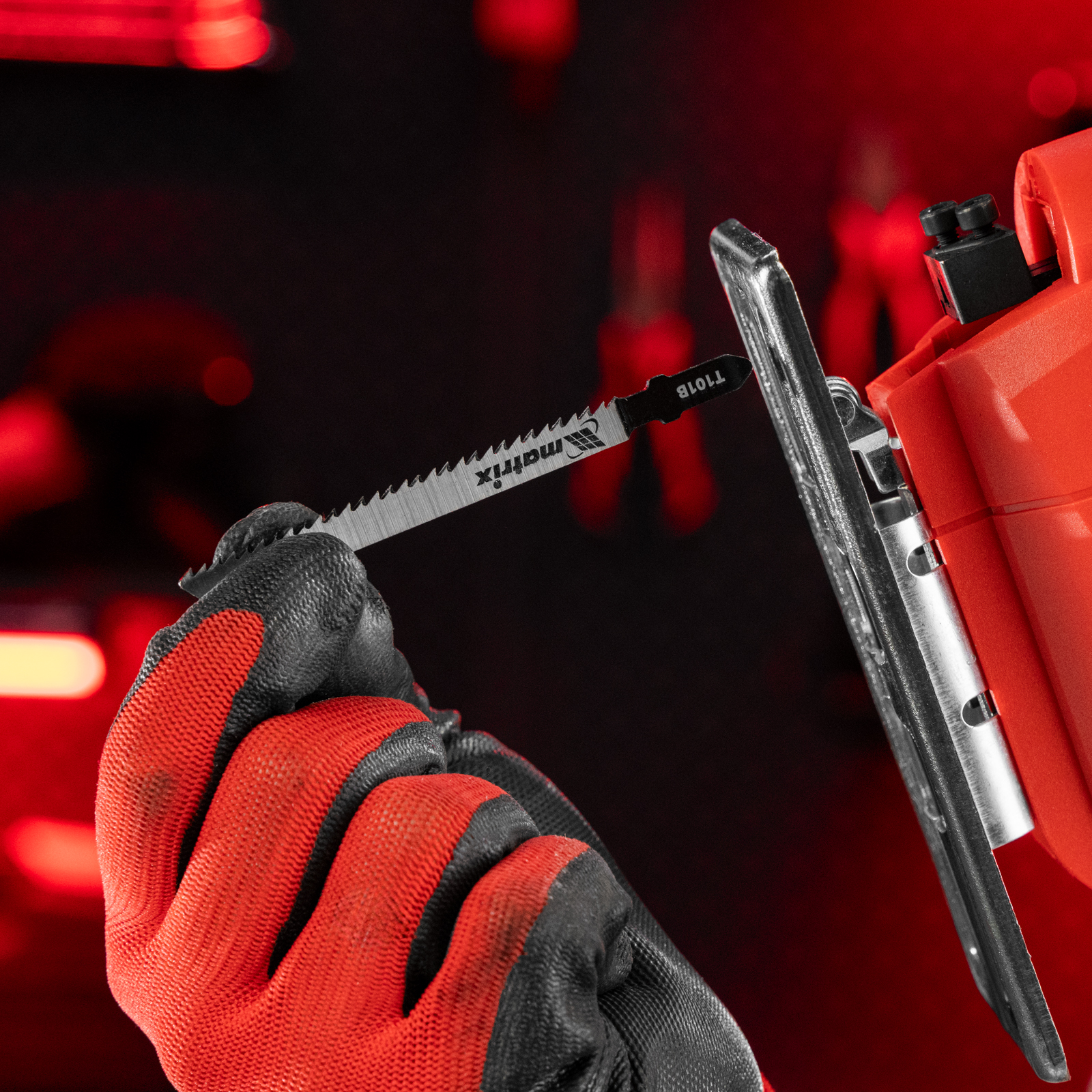 картинка Полотна для электролобзика по дереву, 3 шт, T101B, 75 х 2.5 мм, HCS Matrix Professional от магазина Одежда+