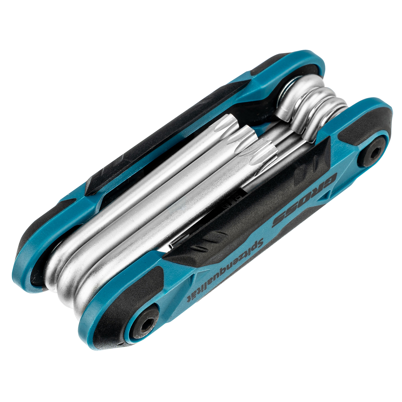 картинка Набор ключей имбусовых Tamper-Torx , складные, 8 шт, CrV Gross от магазина Одежда+