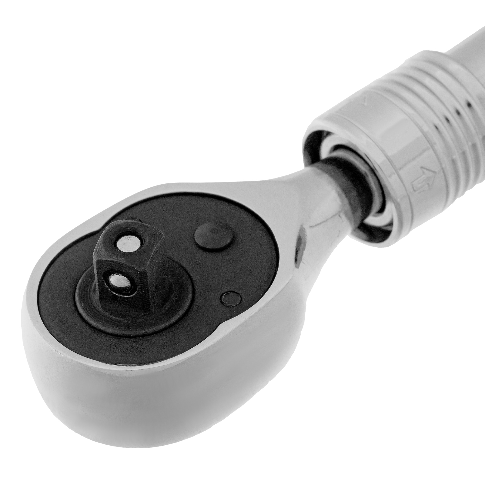 картинка Ключ-трещотка телескопический 1/4", 150-200 мм, CrV, 72 зуба, с быстрым сбросом, хром Gross от магазина Одежда+