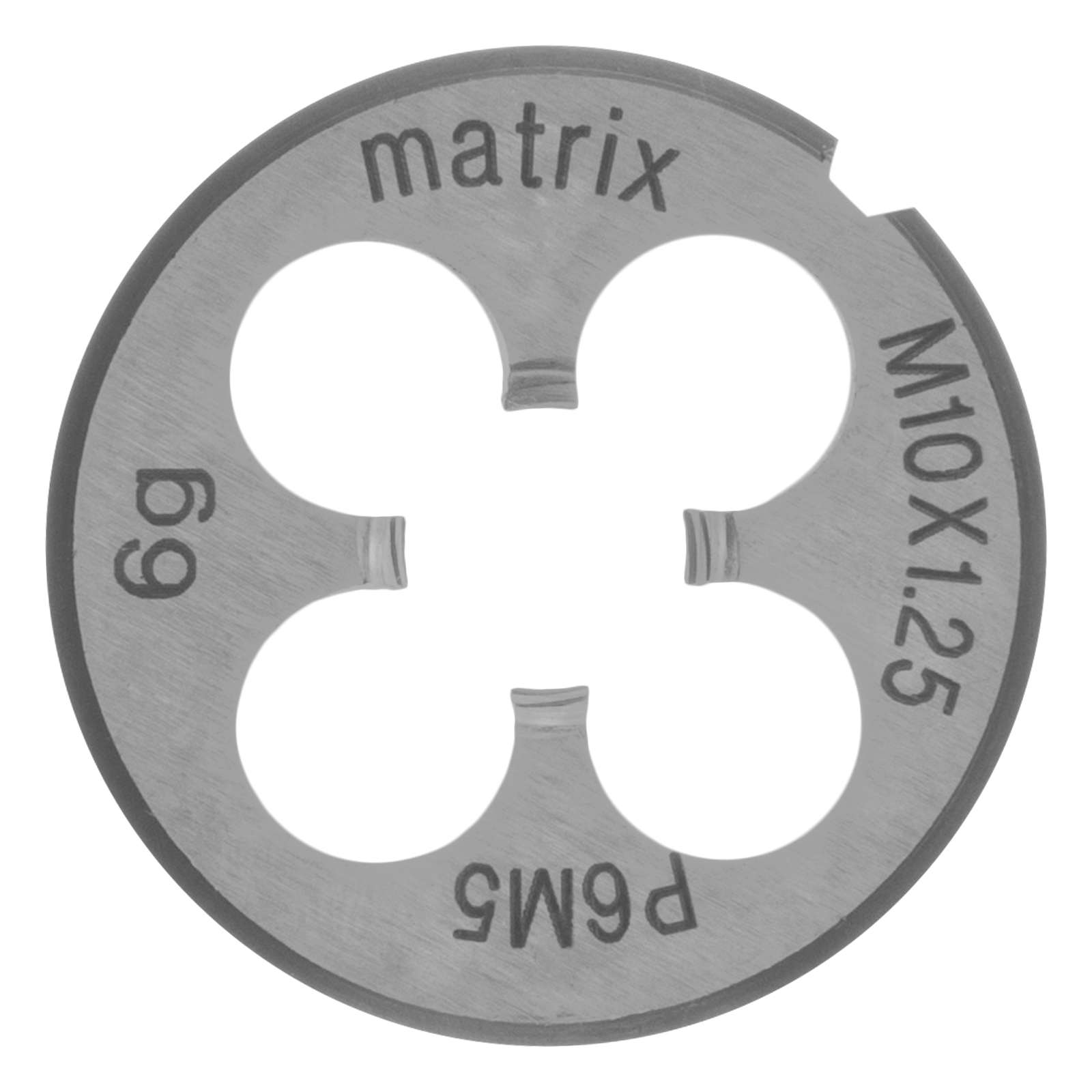 картинка Плашка М10 х 1.25 мм, Р6М5 Matrix от магазина Одежда+