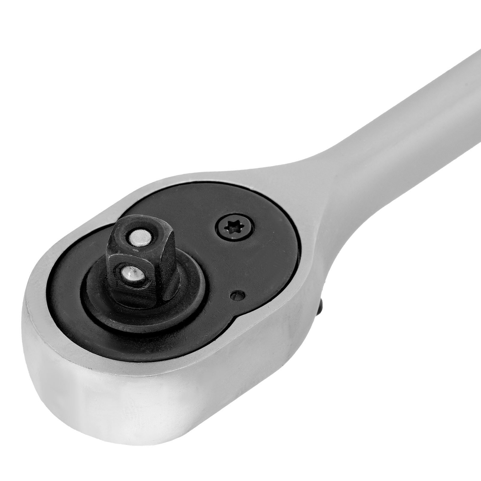 картинка Ключ-трещотка 1/4", CrV, 72 зуба, с быстрым сбросом, матовый хром Stels от магазина Одежда+