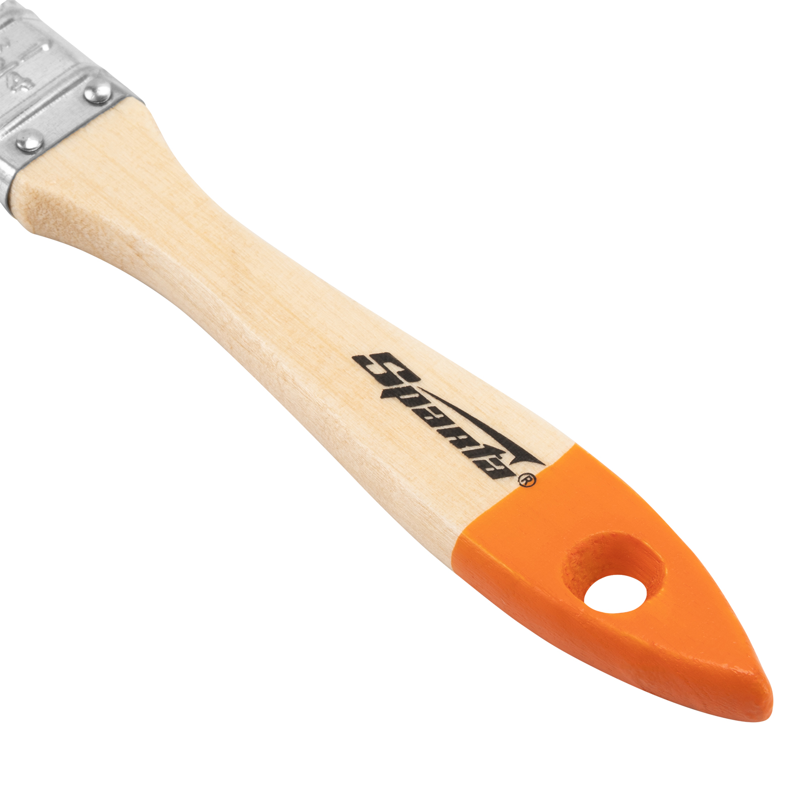 картинка Кисть плоская Slimline 3/4" (20 мм) натуральная щетина, деревянная ручка Sparta от магазина Одежда+