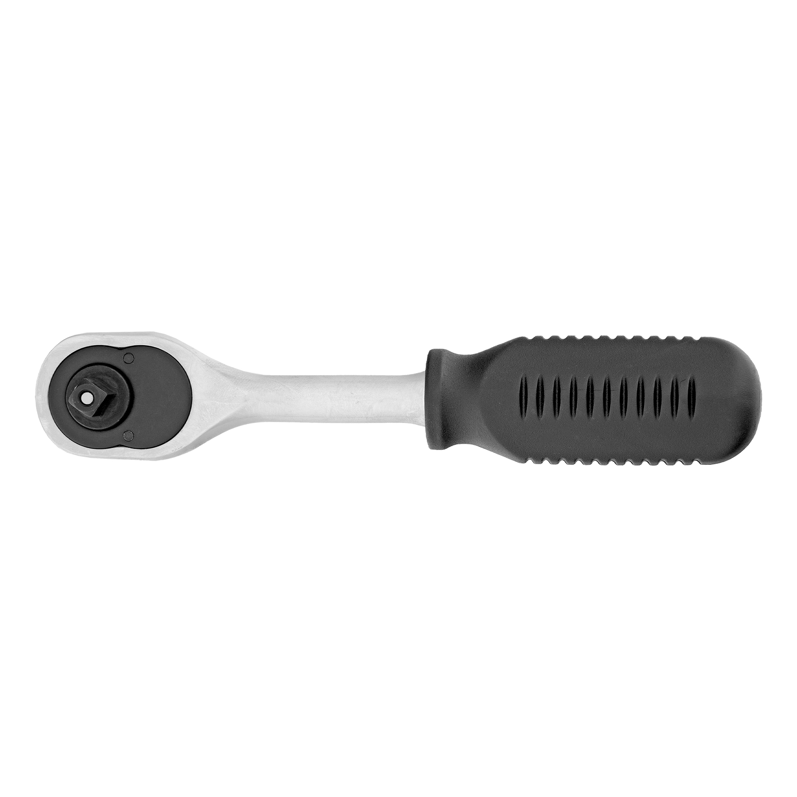 картинка Ключ-трещотка 1/4", 45 зубьев, с быстрым сбросом, CrV, хром Сибртех от магазина Одежда+