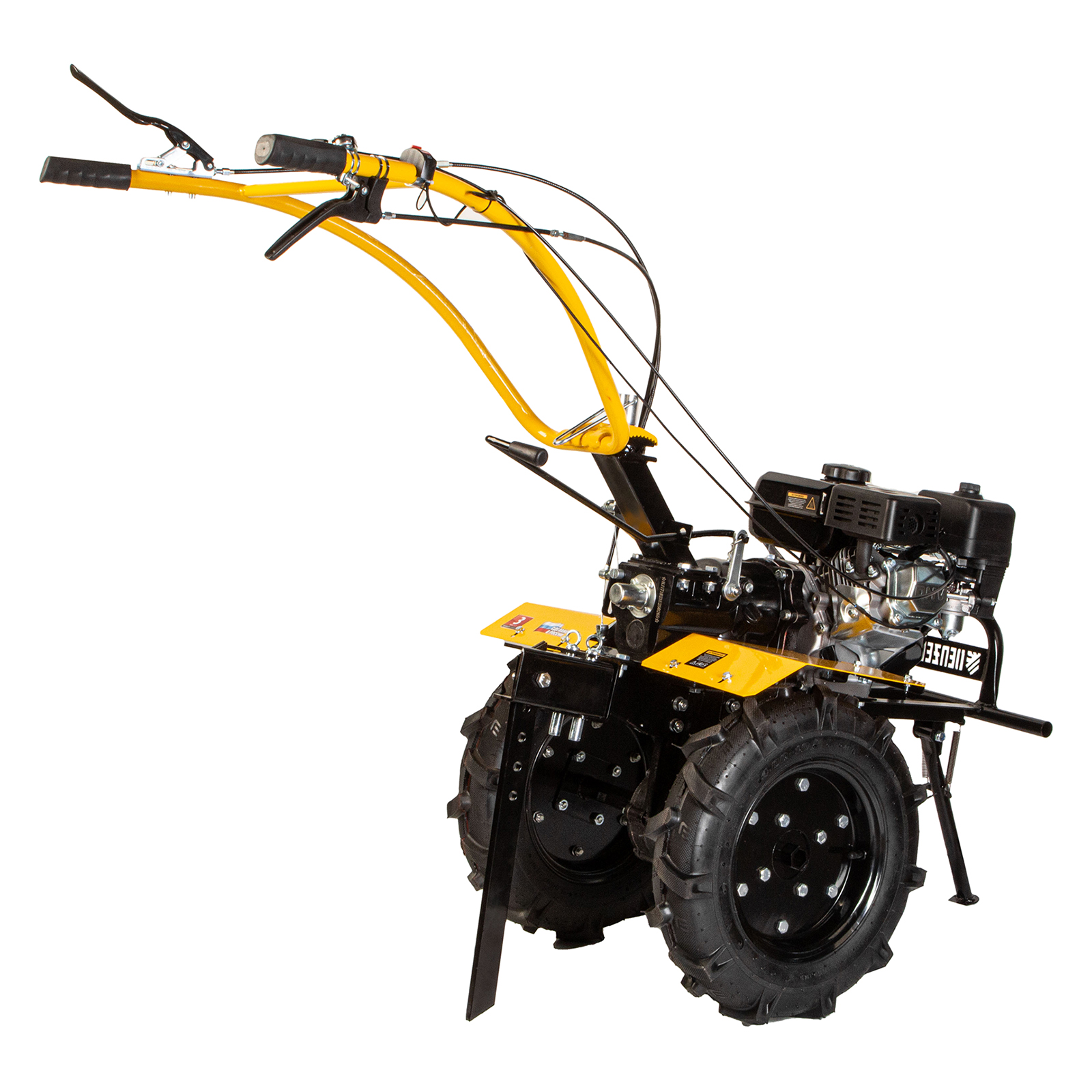 картинка Мотоблок DPT-270X, 7 л.с, дисковое сцепление, ширина 90 см, глубина 35 см, фрез 3 х 4, ВОМ, передачи от магазина Одежда+