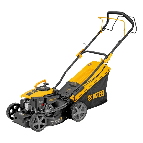 картинка Газонокосилка бензиновая GLD-410SP-K, 150 см3, 41 см, привод, 40 л// Denzel от магазина Одежда+