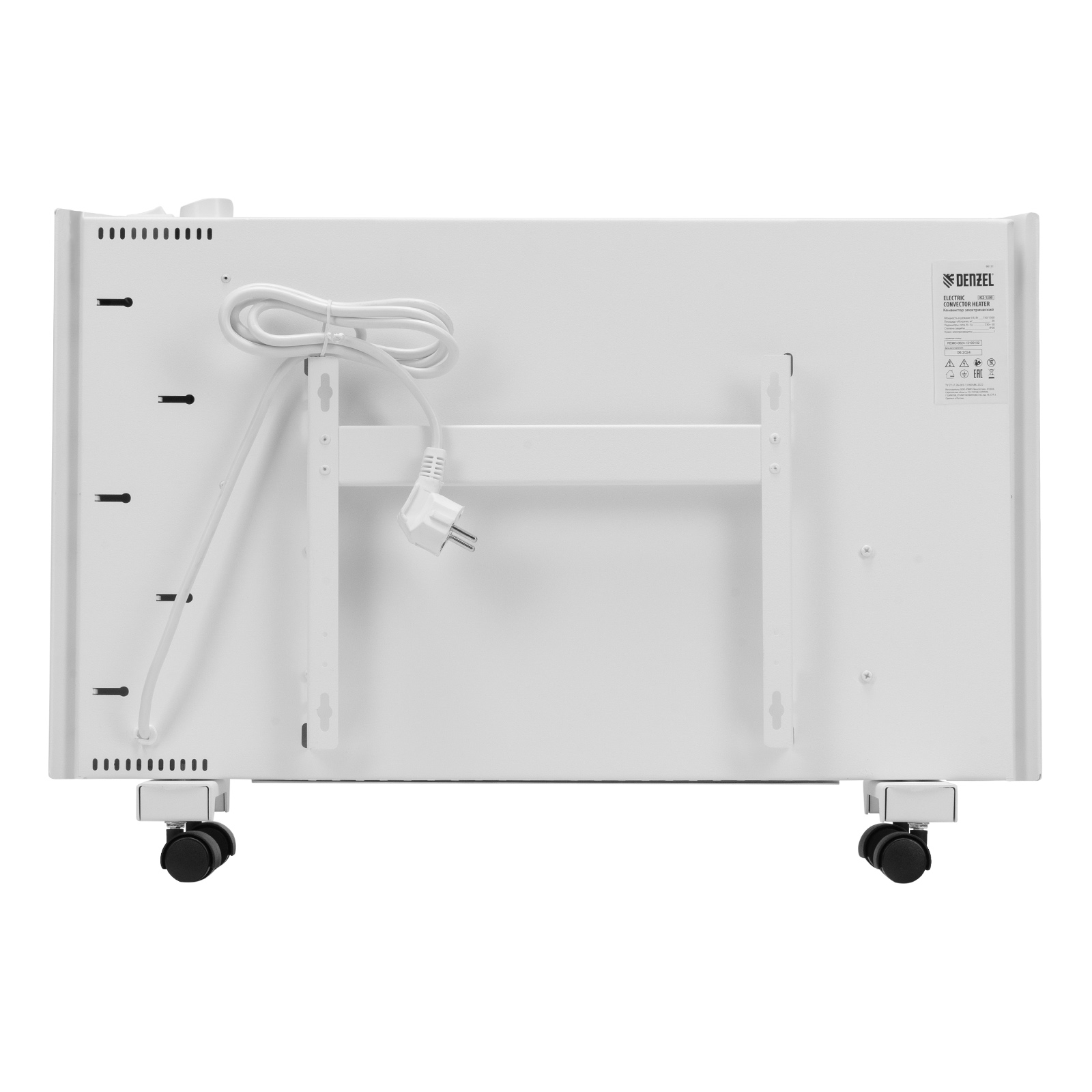 картинка Конвектор электрический XCE-1500, 230 В, 1500 Вт, X-образный нагреватель Denzel от магазина Одежда+