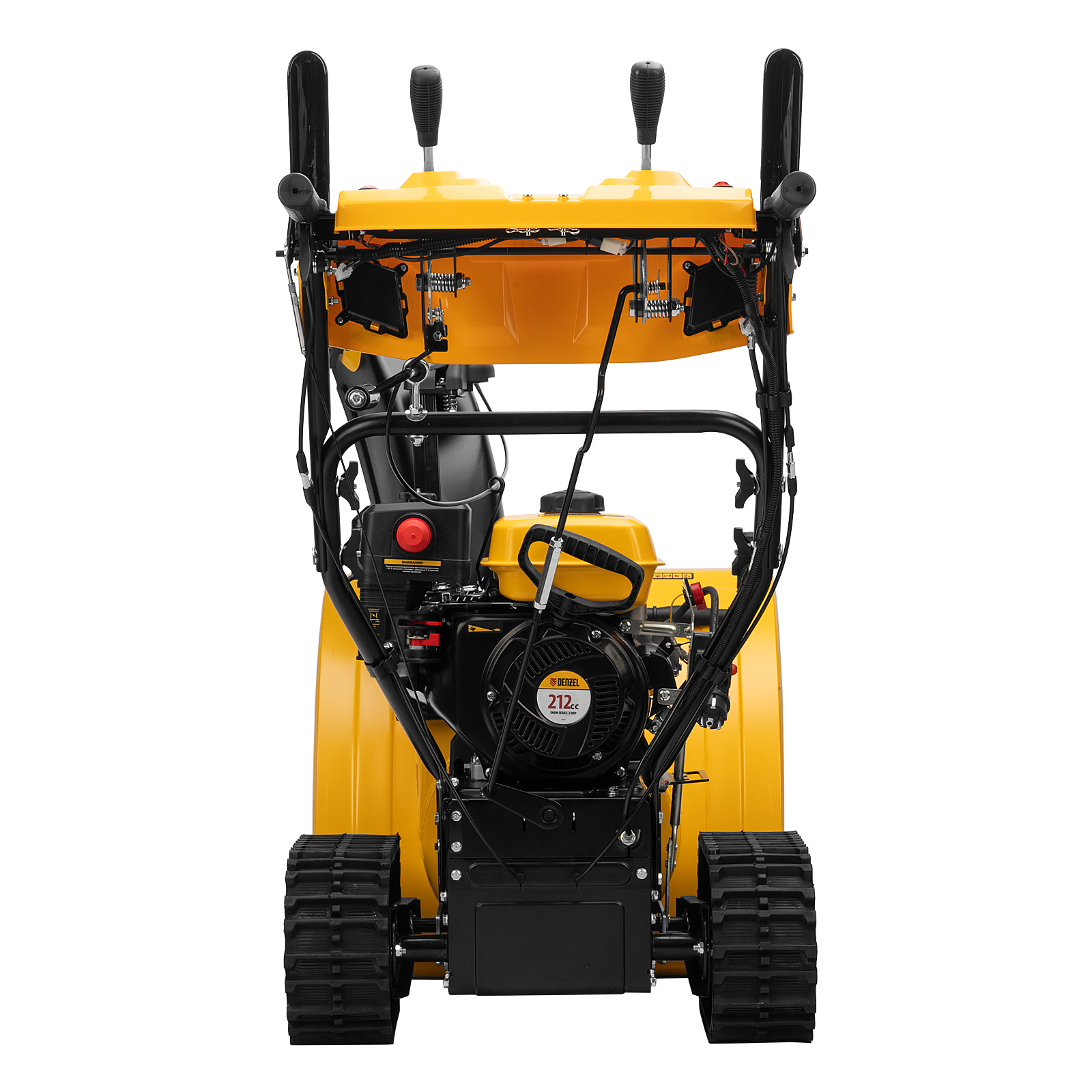 картинка Бензиновая снегоуборочная машина SBM 610DT PRO, 212cc, гусеницы, эл.старт, блок. дифф. Denzel от магазина Одежда+
