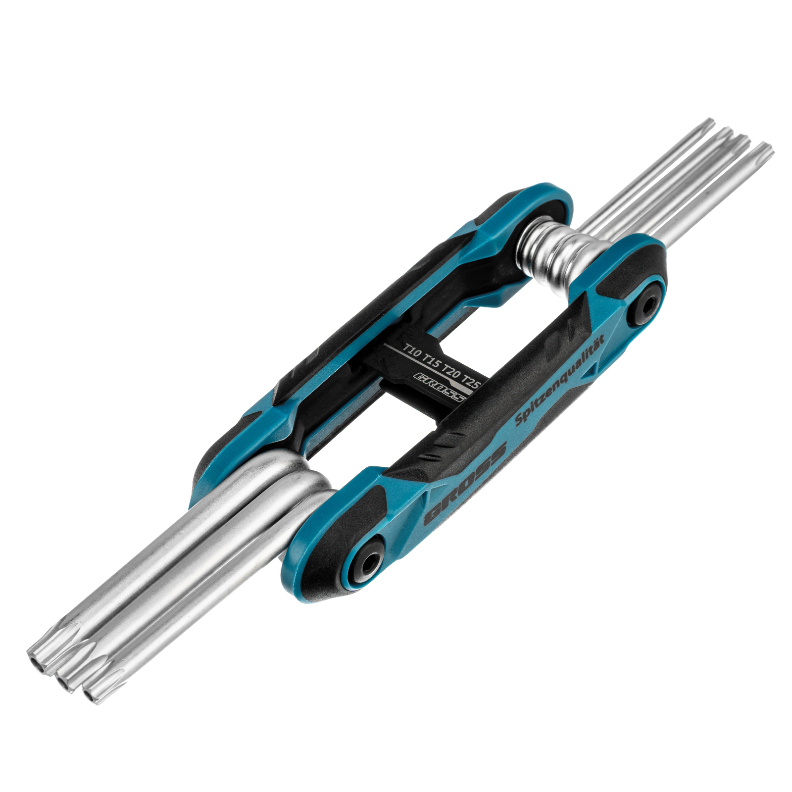 картинка Набор ключей имбусовых Tamper-Torx , складные, 8 шт, CrV Gross от магазина Одежда+
