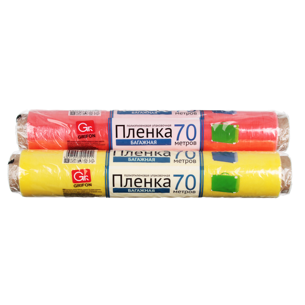 картинка GRIFON Пленка багажная, 29cм x 70м, п/э, 301-045 от магазина Одежда+