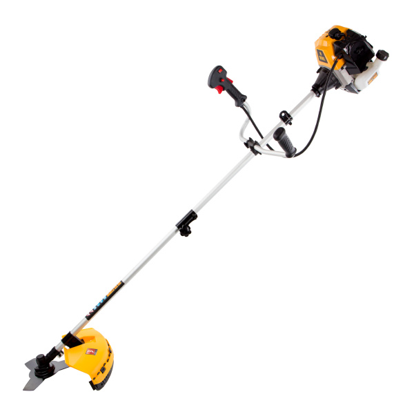 картинка Триммер бензиновый DR-43S, 43 см3, разъемная штанга, состоит из 2 частей Denzel от магазина Одежда+