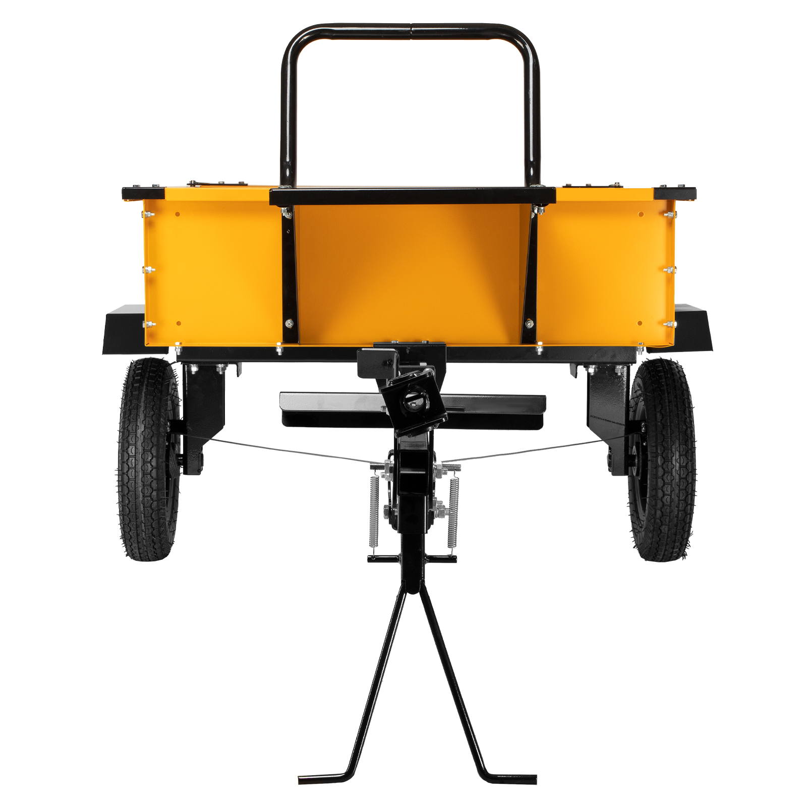 картинка Прицеп для мотоблока TT-500, оцинк., груз. 500 кг, рег. сцепка, колеса 4.00-10, в упаковке Denzel от магазина Одежда+