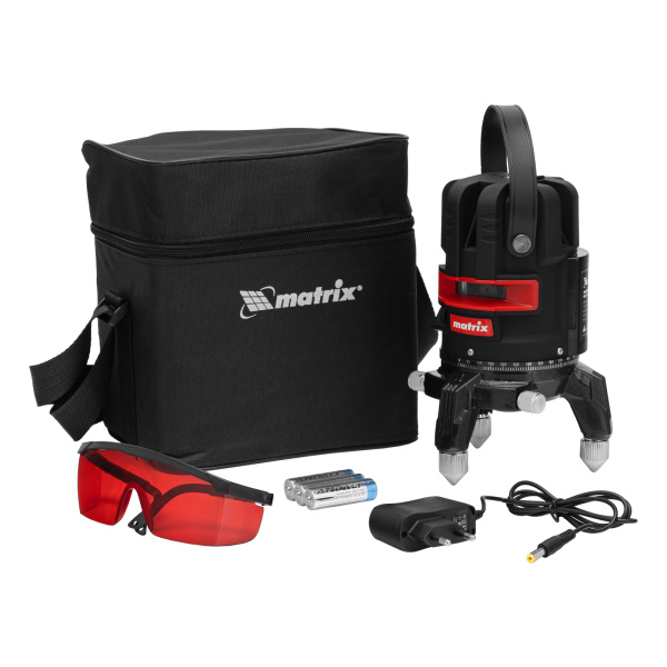 картинка Лазерный уровень ML 05 Red, 20 м, 635 нм, резьба 5/8" Matrix от магазина Одежда+