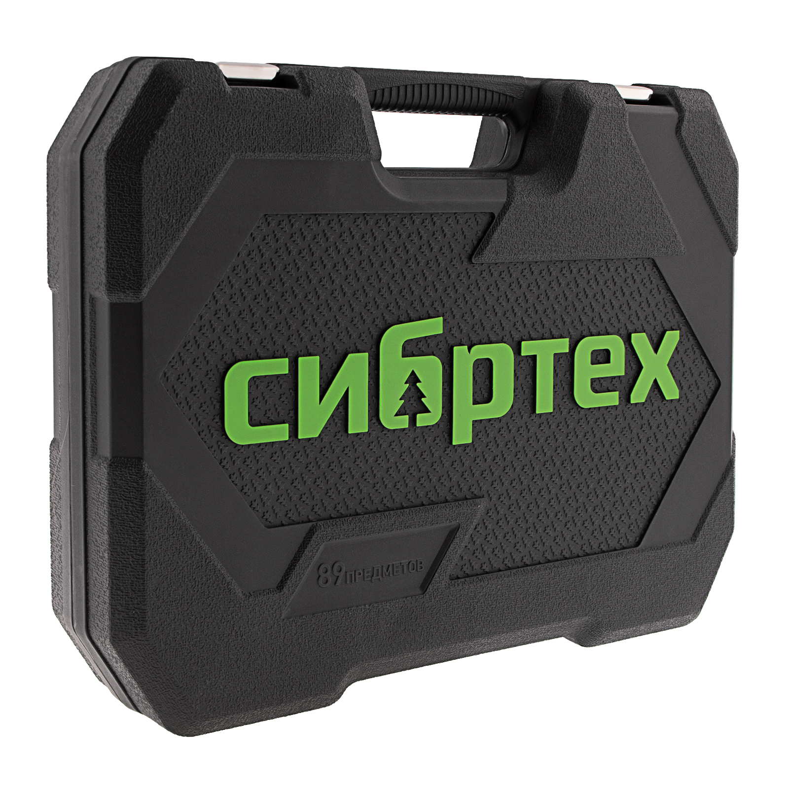 картинка Набор инструментов 89 предметов, CrV 1/2", 1/4" Сибртех от магазина Одежда+