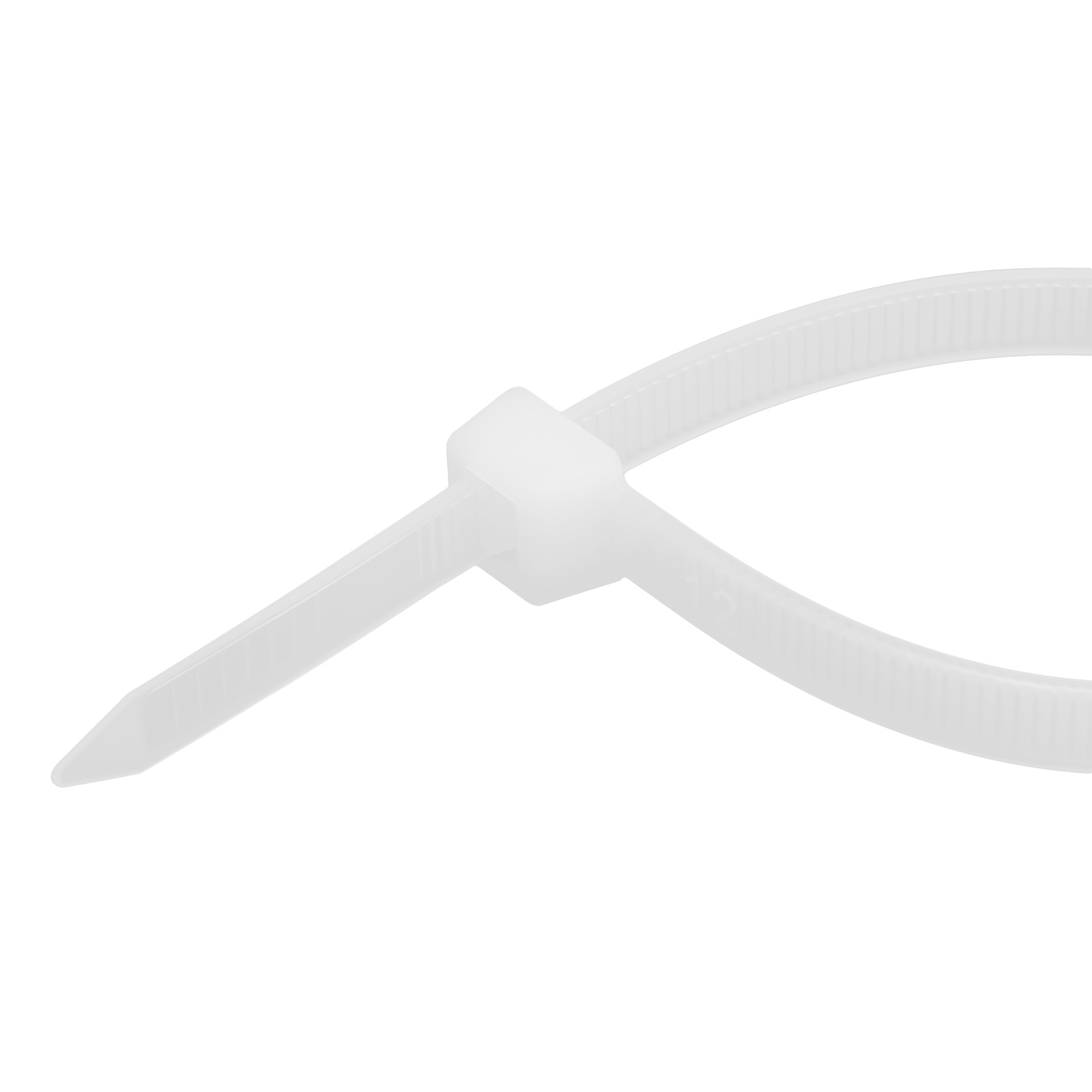 картинка Хомуты, 250 х 8 мм, пластиковые, белые, 100 шт Сибртех от магазина Одежда+