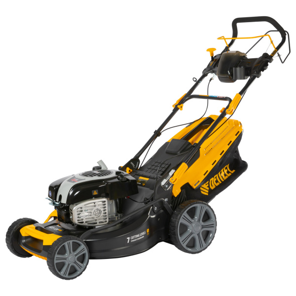 картинка Газонокосилка бензиновая GLD-520SP-BS, 163 см3, Briggs Stratton, ширина 52 см, привод, 60 л Denzel от магазина Одежда+