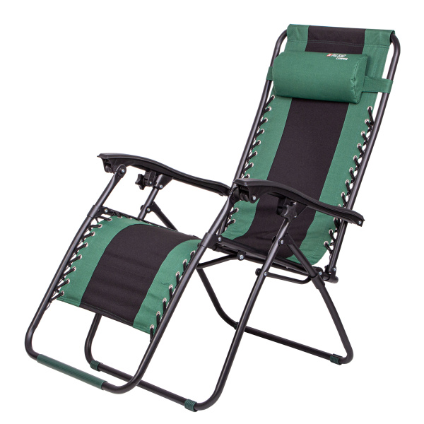 картинка Кресло-шезлонг складное, многопозиционное 160 х 63.5 х 109 cм Camping Palisad от магазина Одежда+