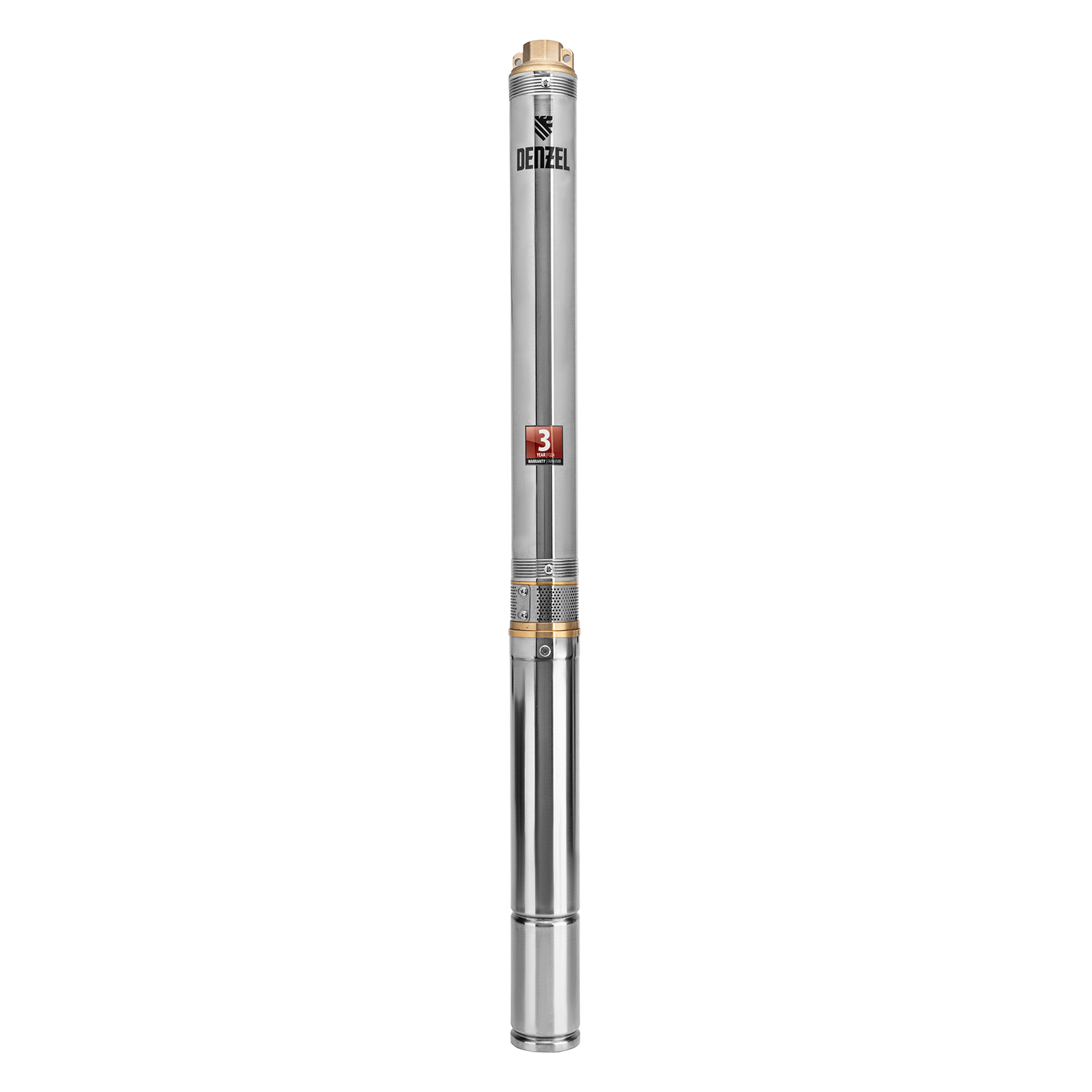 картинка Скважинный насос DWC-3-60, центробежный, диаметр 3", 800 Вт, 3300 л/ч, напор 60 м Denzel от магазина Одежда+