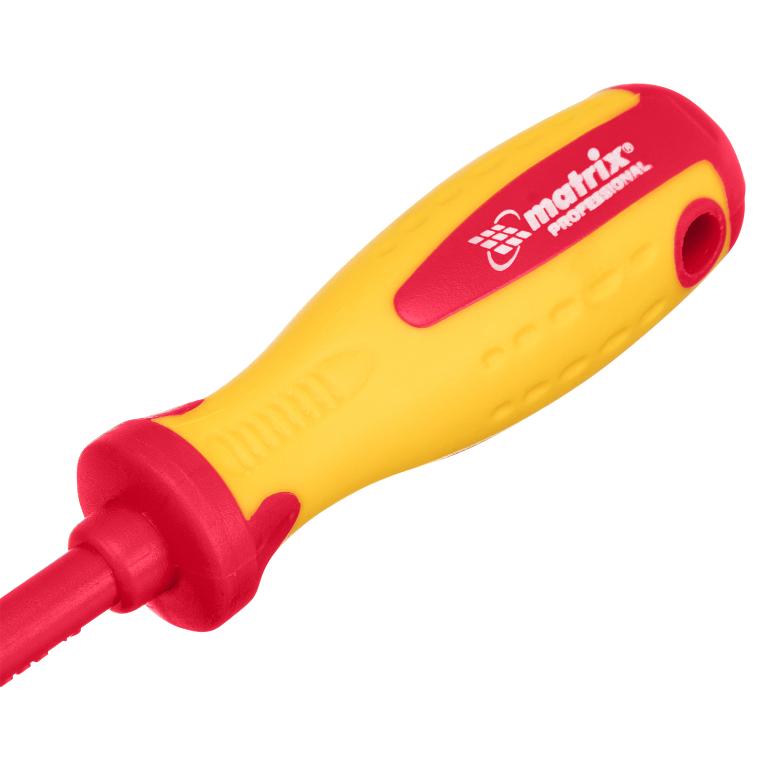 картинка Отвертка Insulated, SL4 x 100 мм, CrMo, до 1000 В, двухкомпонентная рукоятка Matrix Professional от магазина Одежда+