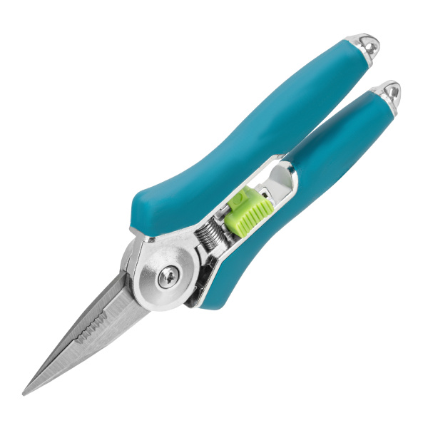 картинка Секатор цветочный, 150 мм, металлические обрезиненные рукоятки, Luxe, Palisad от магазина Одежда+