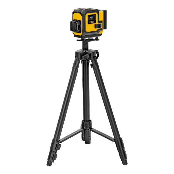 картинка Лазерный уровень мультипризменный DLV-360-3T, 30 м, зеленый луч, Li-Ion 2,4 Aч, штатив // Denzel от магазина Одежда+